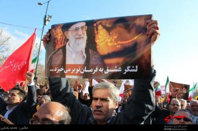 خروش امت حزب الله البرز در محکومیت اغتشاشگران