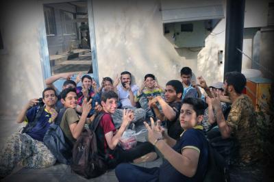 اردو  افتتاحیه  پایگاه تابستانه: اردوگاه شهید رجایی