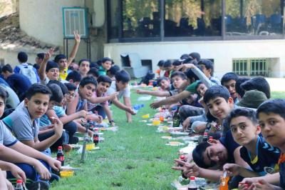 اردو  افتتاحیه  پایگاه تابستانه: اردوگاه شهید رجایی
