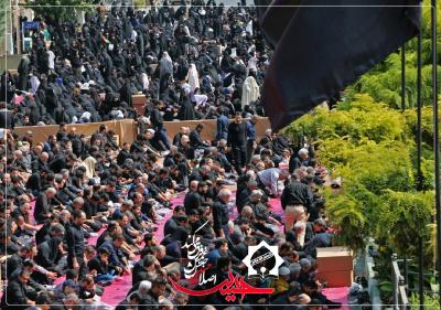 هیئت انصارالامام  بعنوان برگزارکننده بزرگترین  اقامه نماز ظهر عاشورا در استان البرز