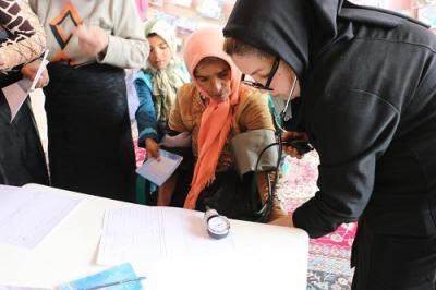 طرح ویزیت و درمان رایگان برای اهالی روستای گلدره
