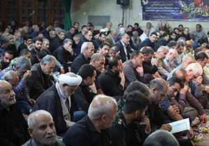 تصاویر مراسم ختم حاج داود شعبانی